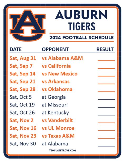 auburn football schedule 2024 pdf|auburn tigers schedule 2024.